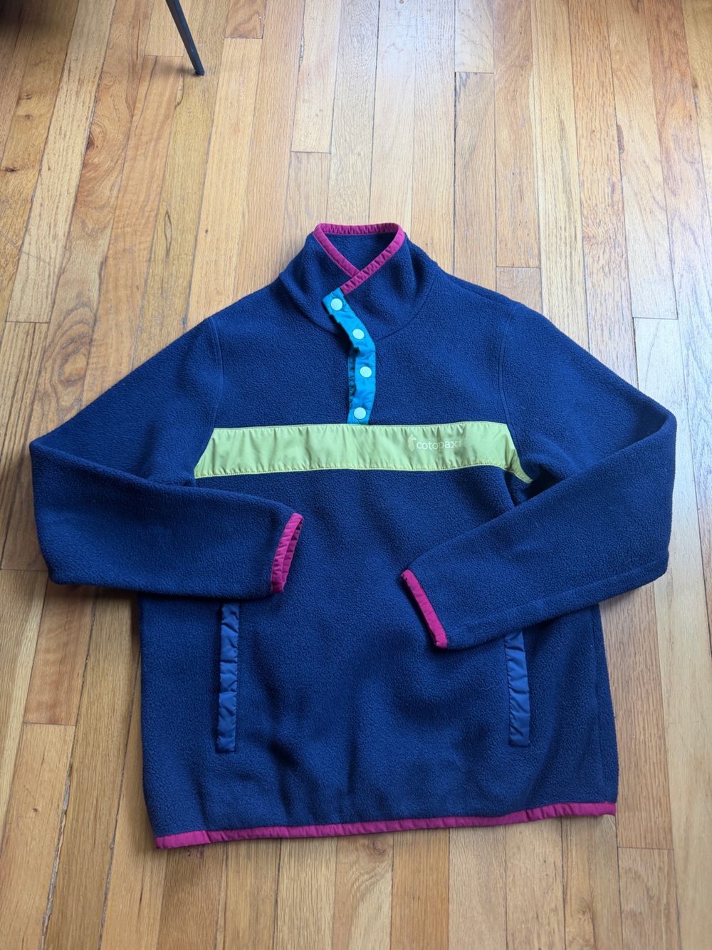 Cotopaxi blue fleece pullover